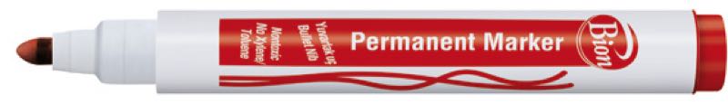 MAS 9175 BİON PERMANENT MARKÖR Y.UÇ KIRMIZI MAS 9175 BİON PERMANENT MARKÖR Y.UÇ KIRMIZI