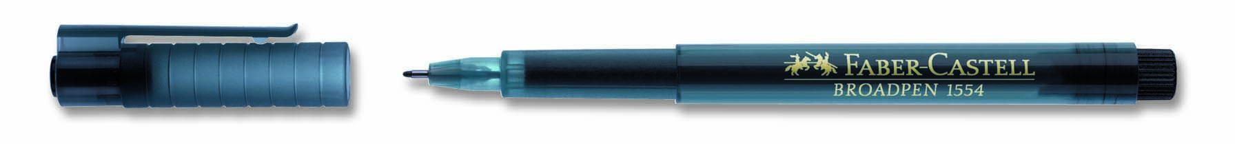 FABER BROADPEN KEÇELİ KALEM SİYAH 155499