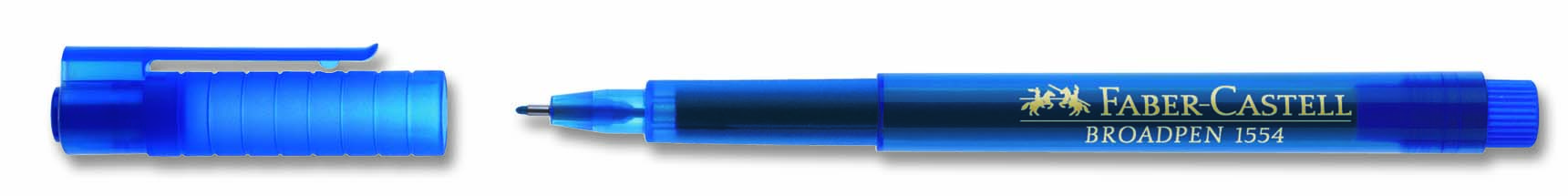 FABER BROADPEN KEÇELİ KALEM MAVİ 155451