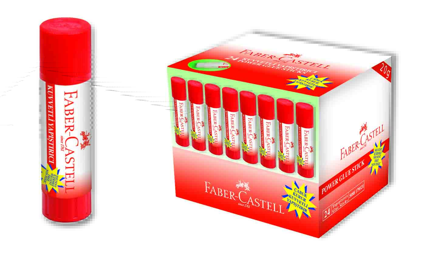 FABER KUVVETLİ YAPIŞTIRICI GLUE STİCK 20GR 179521