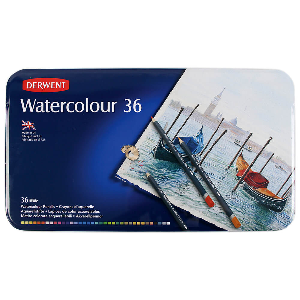 DERWENT 32885 SULUBOYA KALEMİ TENEKE KT 36LI