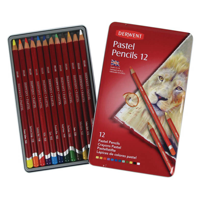 DERWENT DW32991 PASTEL KALEM TENEKE KT 12Lİ