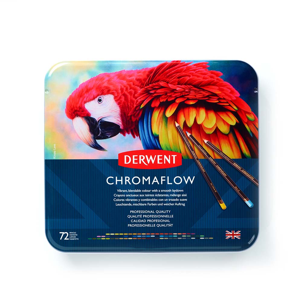 DERWENT DW2306014 KURU BOYA KALEMİ CHROMAFLOW 72Lİ KT