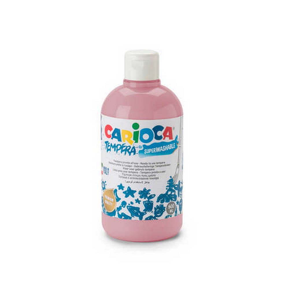 CARİOCA 40427-09 TEMPERA BOYA YIKANABİLİR 500ML PEMBE