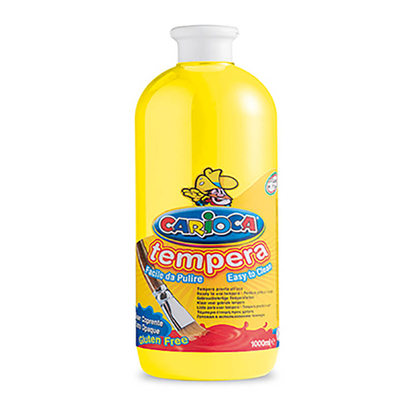 CARİOCA 40430-03 TEMPERA BOYA YIKANABİLİR 1000ML SARI