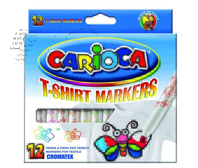CARİOCA 40957 CROMATEX KUMAŞ BOYAMA 12Lİ BLS