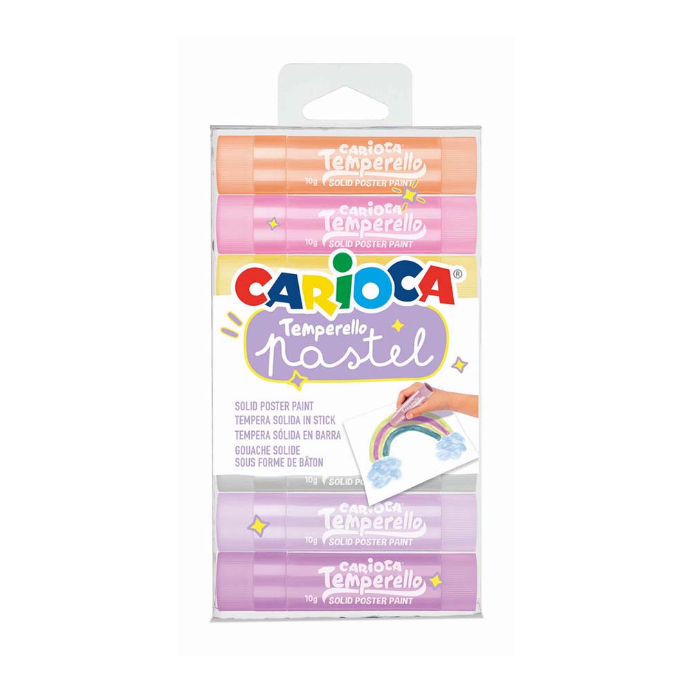 CARİOCA 42673 TEMPERELLO STICK PSTR BYMA KLMİ PASTEL 8Lİ