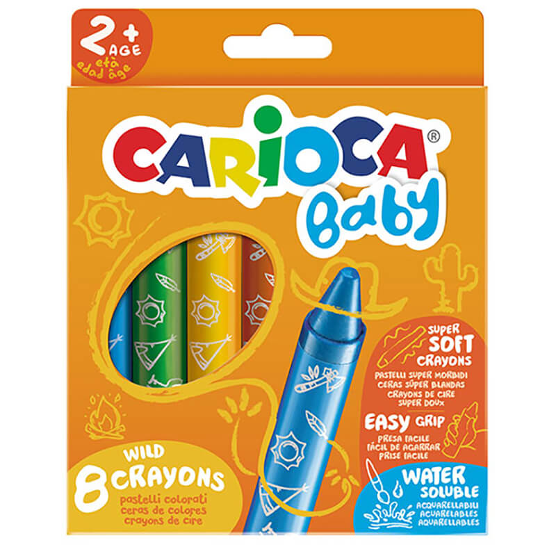 CARİOCA 42892 PASTEL BOYA JUMBO BABY 8Lİ