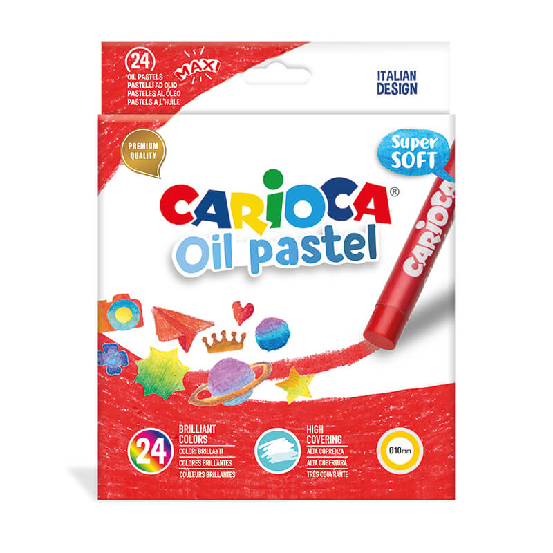 CARİOCA 43278 YAĞLI PASTEL BOYA KALEMİ 24LÜ