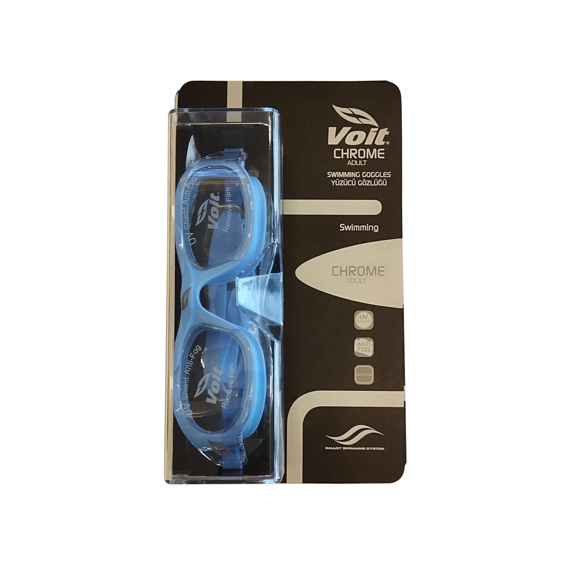VOİT 66120/034 CHROME YÜZÜCÜ GÖZLÜĞÜ MAVİ