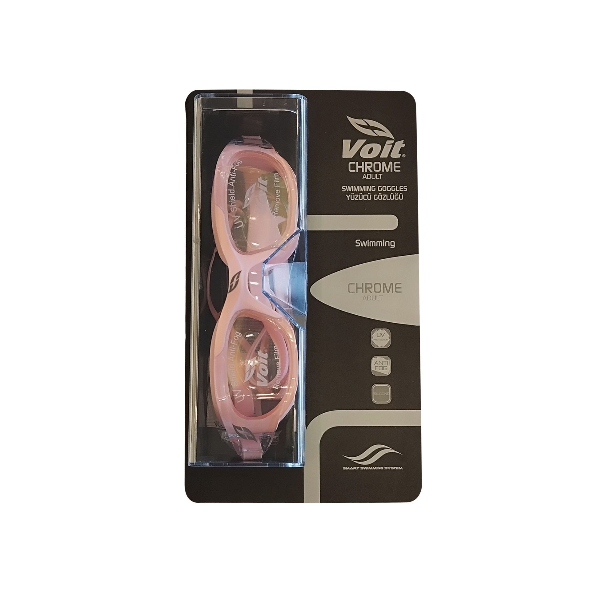 VOİT 66120/042 CHROME YÜZÜCÜ GÖZLÜĞÜ PEMBE