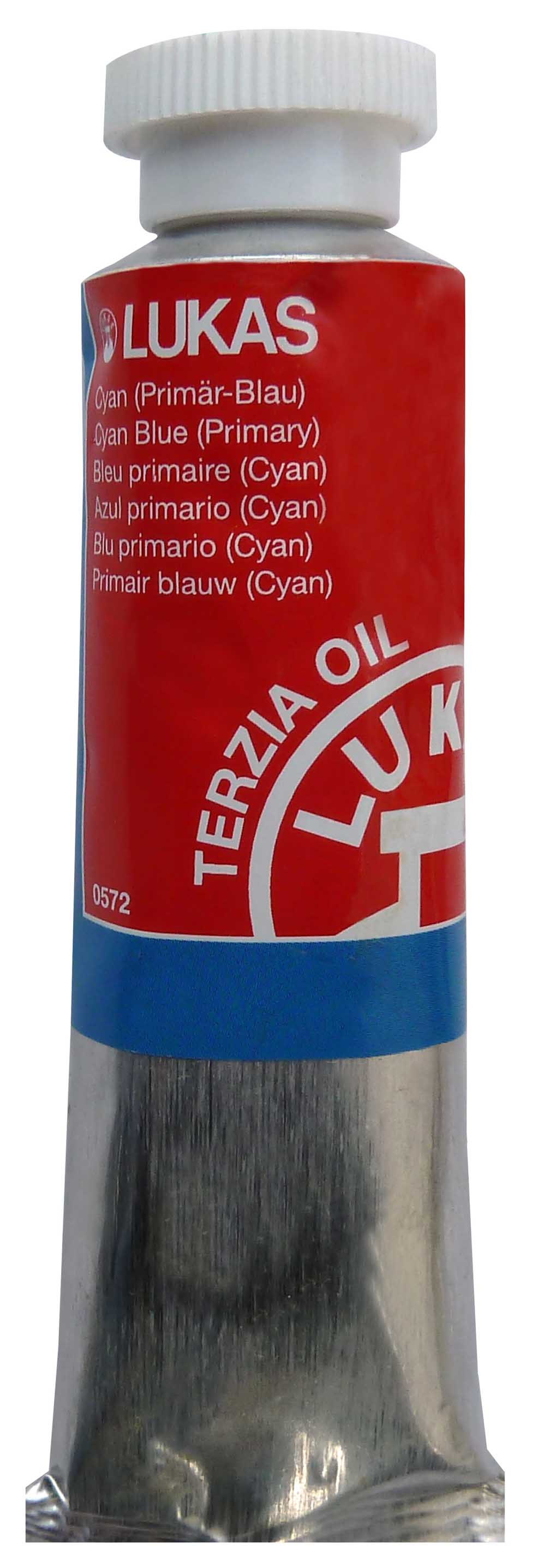 LUKAS TERZİA LT37-0572 YAĞLI BOYA 37ML CYAN MAVİ