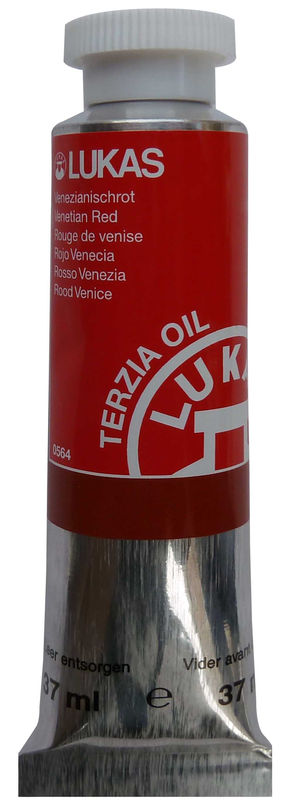 LUKAS TERZİA LT37-0564 YAĞLI BOYA 37ML KADMİUM KIRMIZI