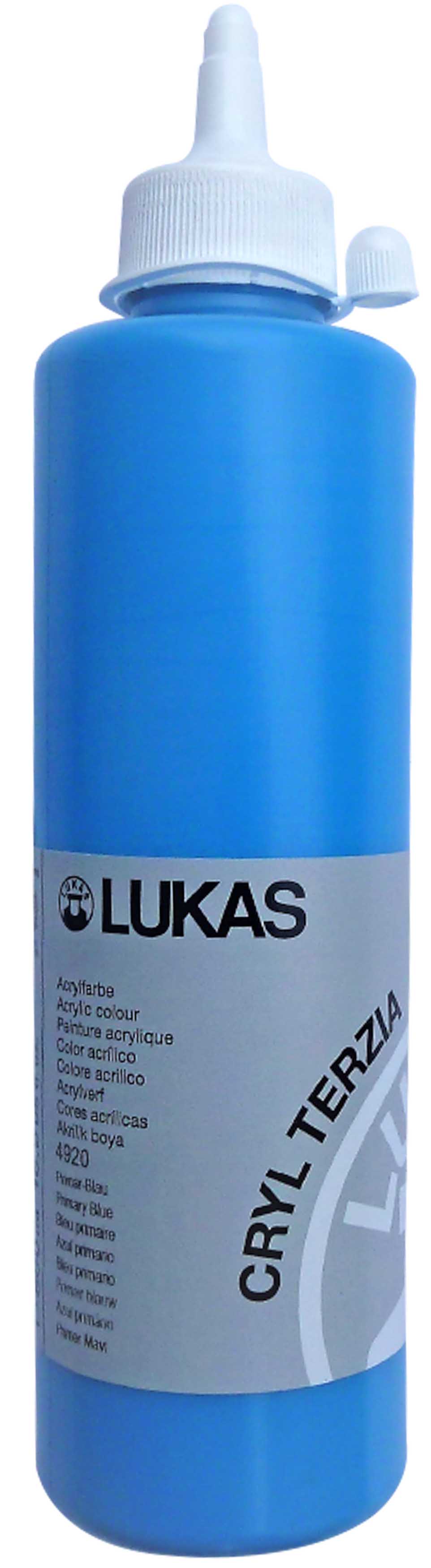 LUKAS TERZİA LT500-4920 AKRİLİK BOYA 500ML PRİMER MAVİ