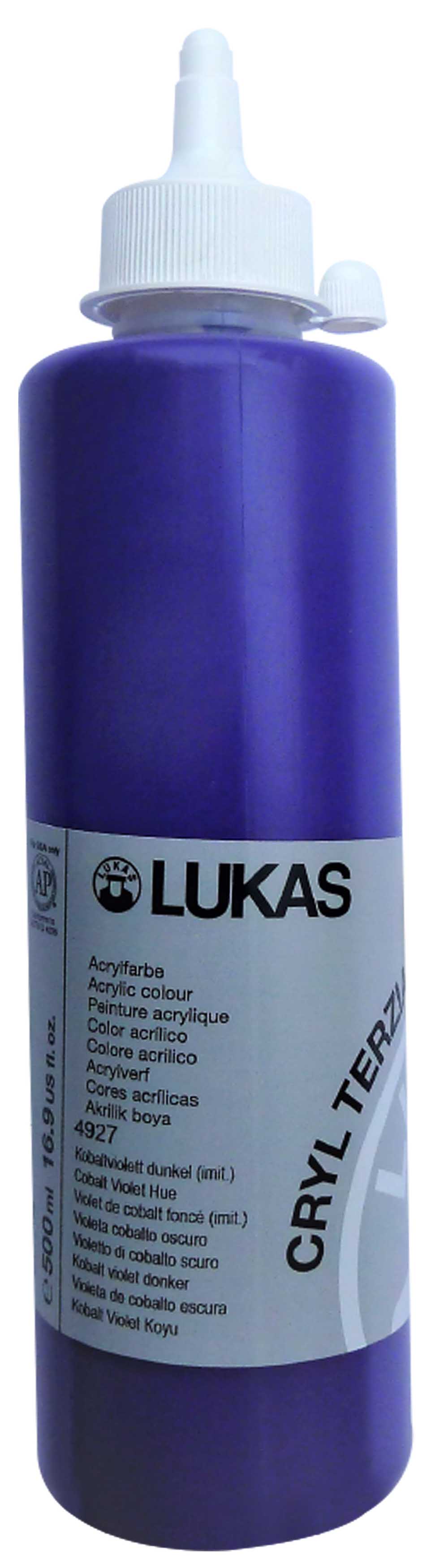 LUKAS TERZİA LT500-4927 AKRİLİK BOYA 500ML K.KOBALT VİOLET