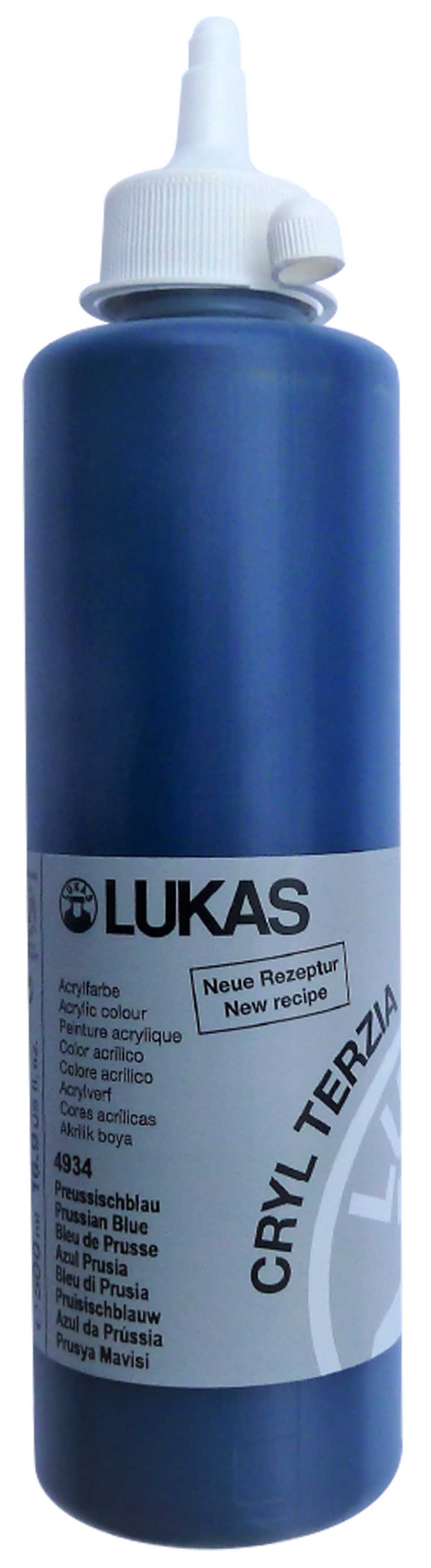 LUKAS TERZİA AKRİLİK BOYA 500ML PRUSYA MAVİ