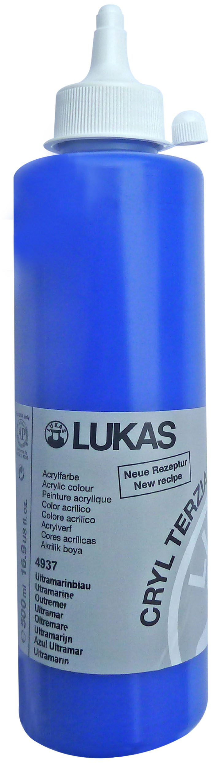 LUKAS TERZİA LT500-4937 AKRİLİK BOYA 500ML ULTRA MARİNE