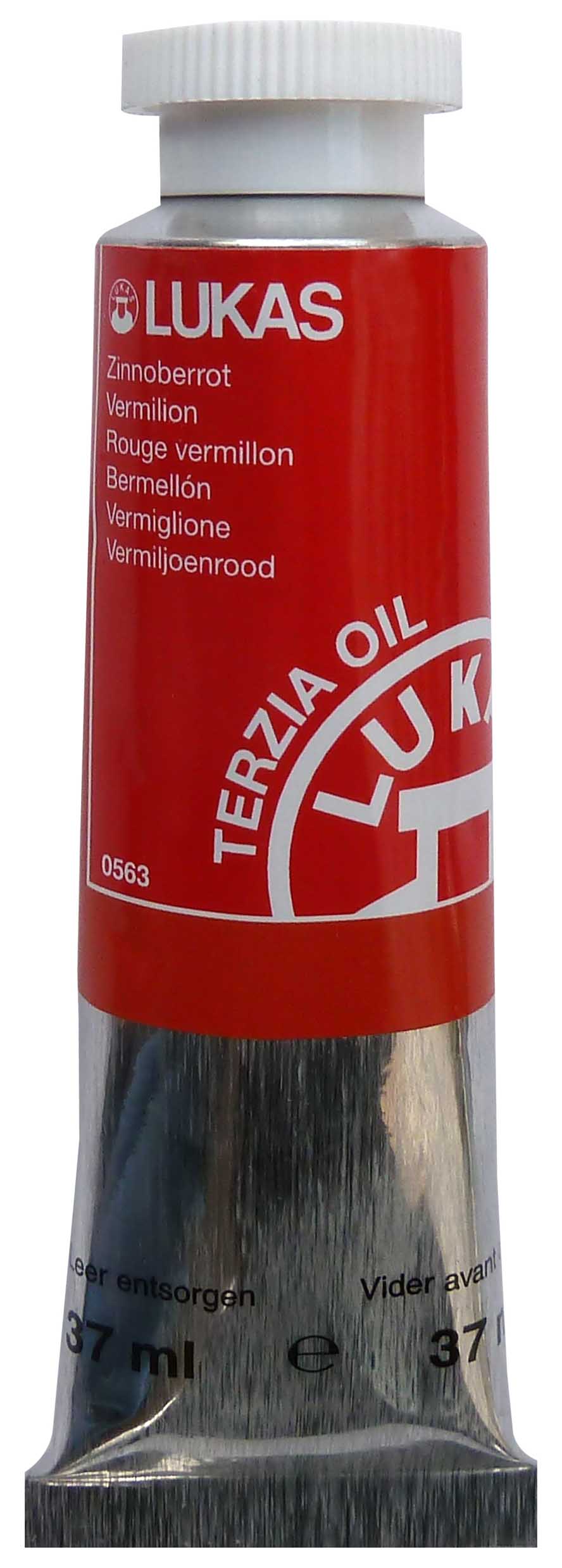 LUKAS TERZİA LT37-0563 YAĞLI BOYA 37ML VERMİLİON
