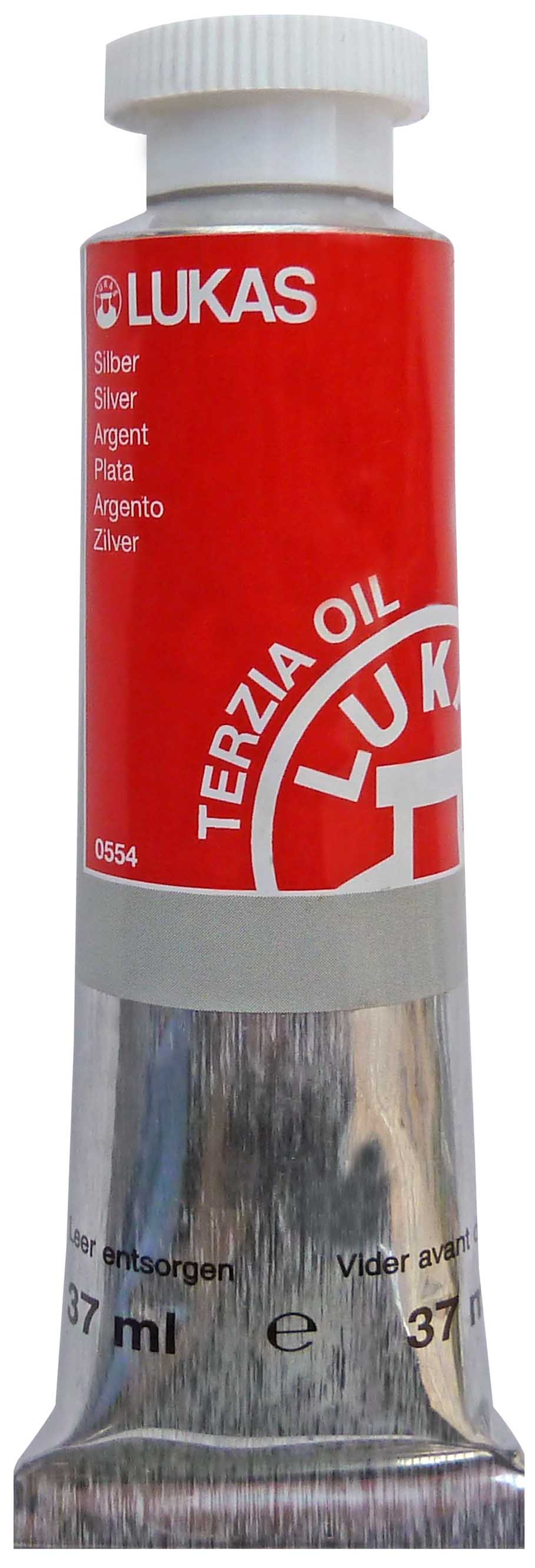 LUKAS TERZİA LT37-0554 YAĞLI BOYA 37ML GÜMÜŞ