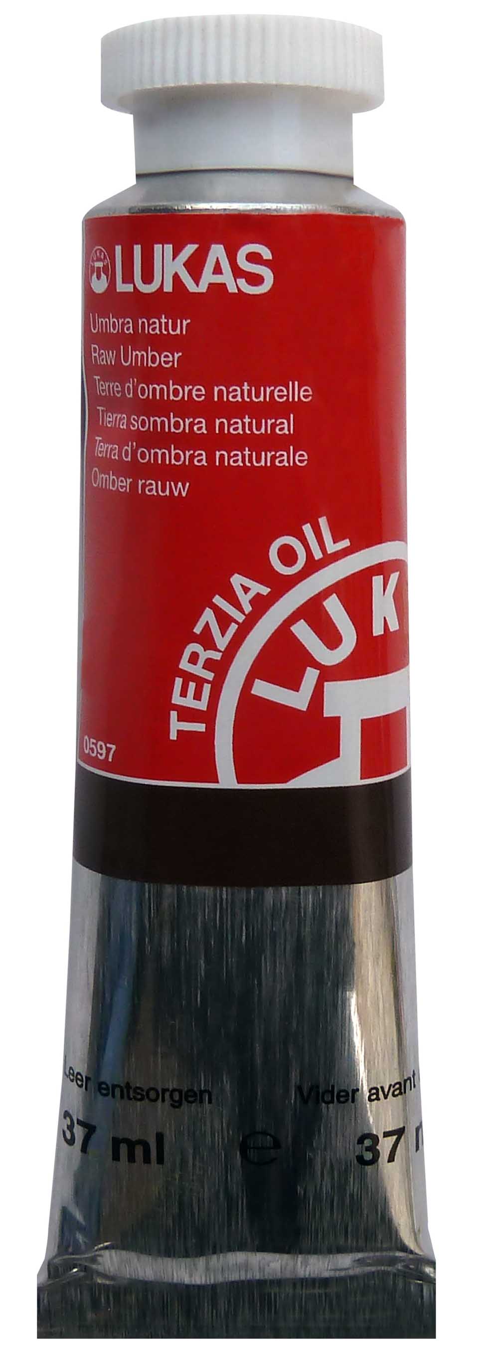 LUKAS TERZİA YAĞLI BOYA 37ML RAW UMBER