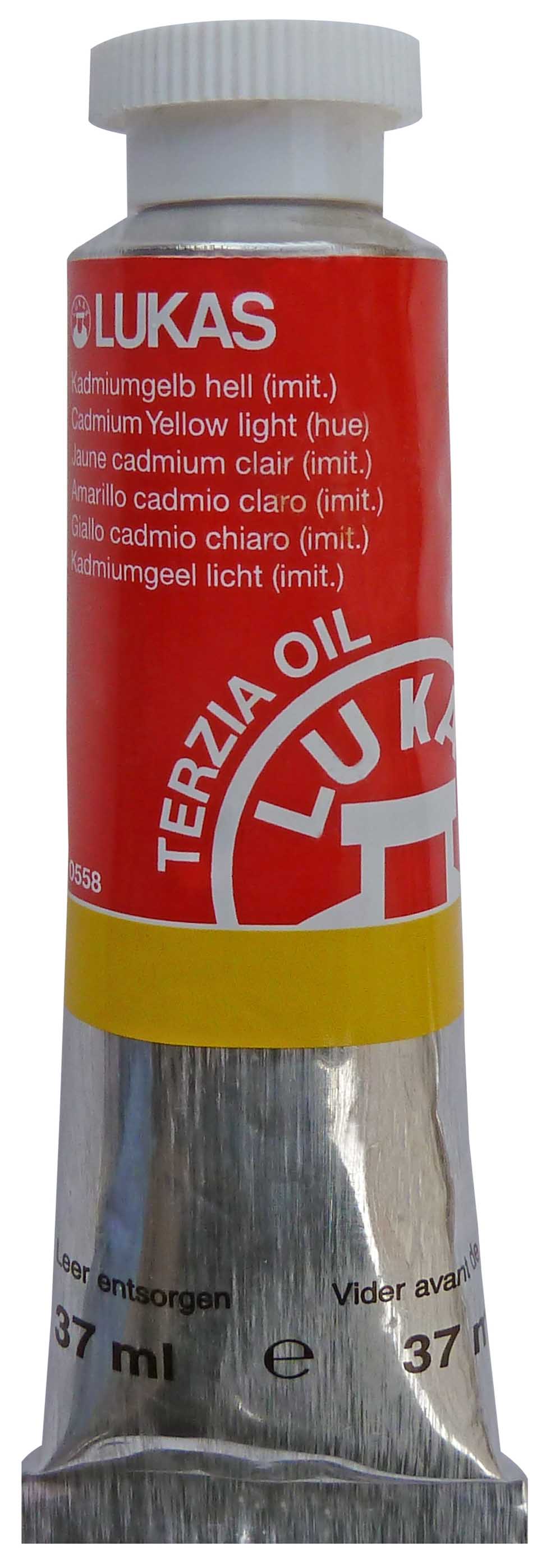 LUKAS TERZİA LT37-0558 YAĞLI BOYA 37ML A.KADMİUM SARI