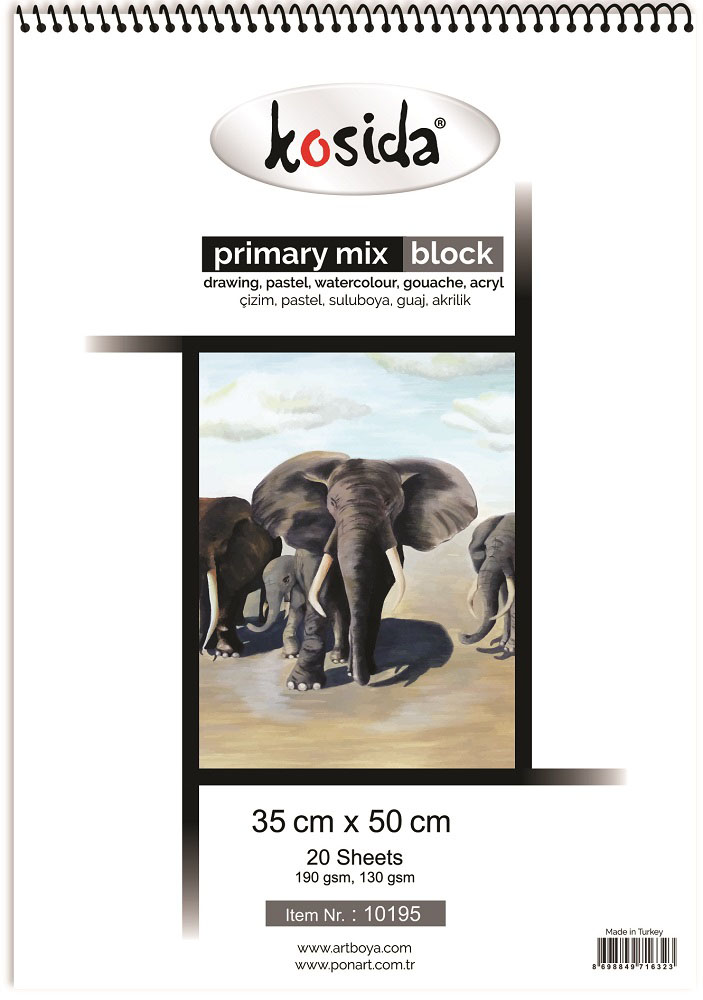 KOSİDA KHM10195 PRİMARY PAİNTİNG MİX 35X50 20YP