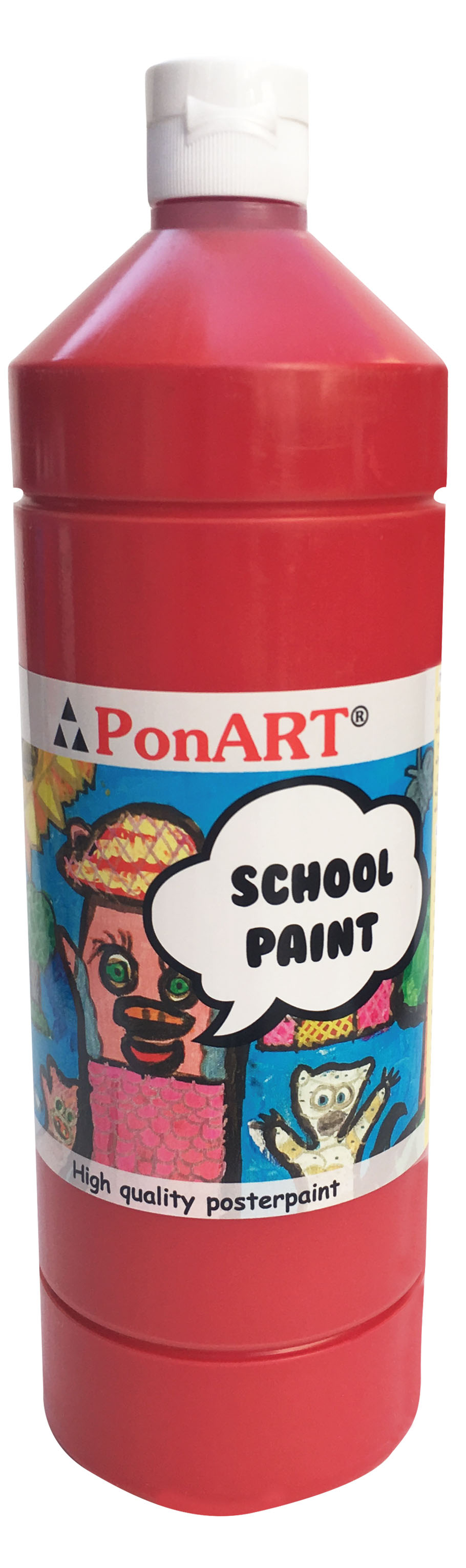 PONART PSP1000-2207 SCHOOL PAİNT 100ML A.KIRMIZI