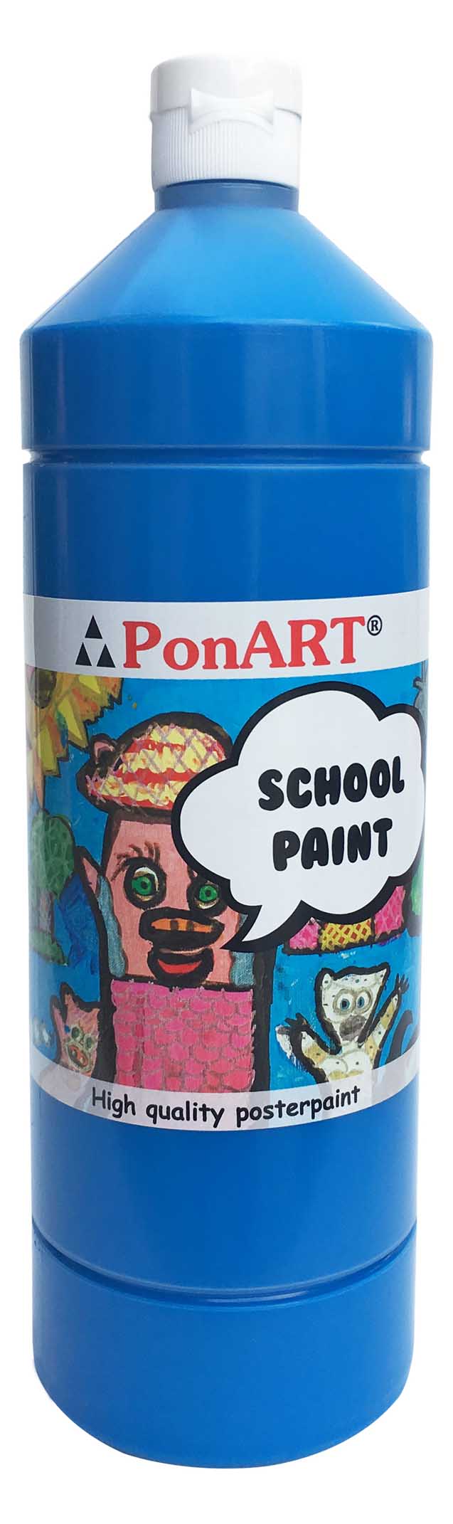 PONART PSP1000-2210 SCHOOL PAİNT 1000ML PRİMER MAVİ