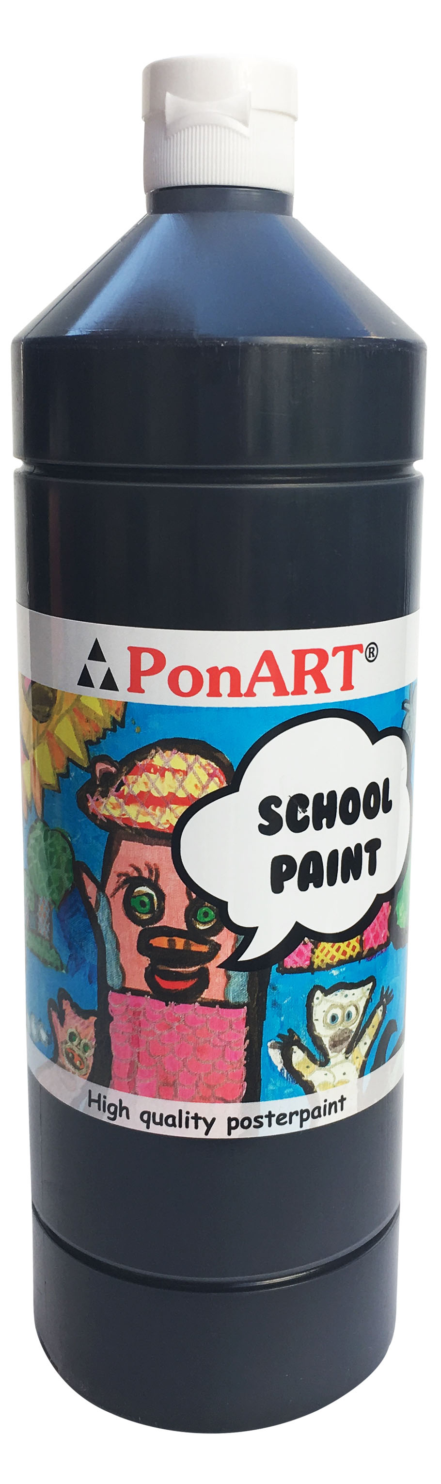 PONART PSP1000-2260 SCHOOL PAİNT 1000ML SİYAH