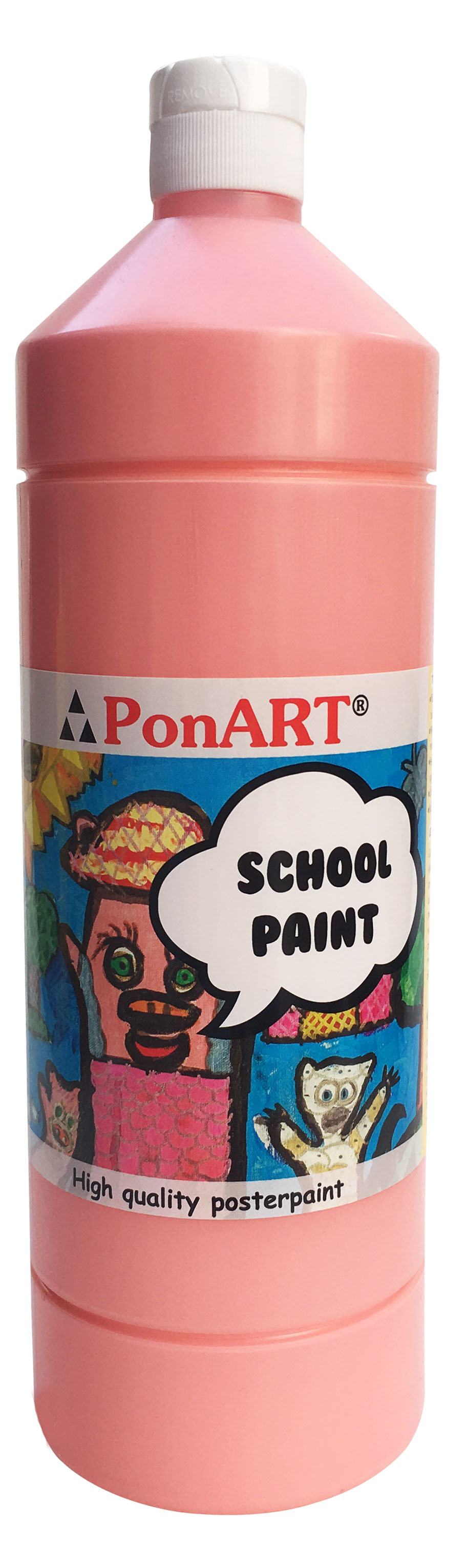 PONART SCHOOL PAİNT 250ML PEMBE