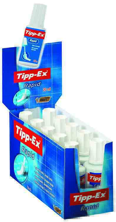 TIPP-EX SIVI SİLİCİ RAPİD 20 ML SÜNGERLİ 8859944