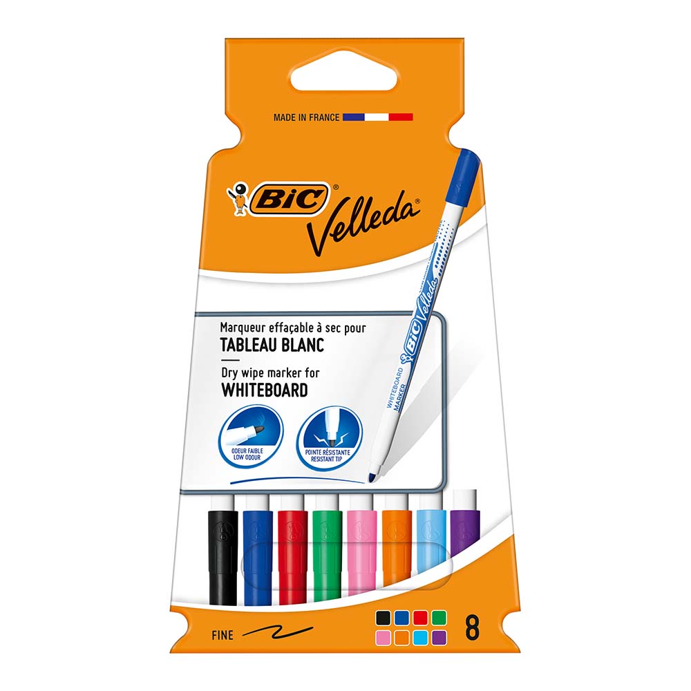 BİC VELLEDA 1721 TAHTA KALEMİ 8Lİ 503767