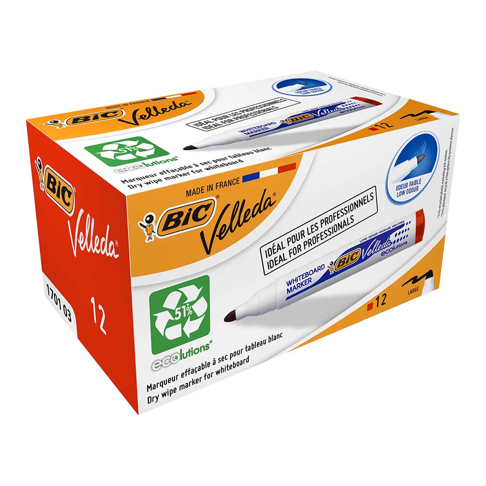 BİC VELLEDA TAHTA KALEMİ KIRMIZI 170103/904939