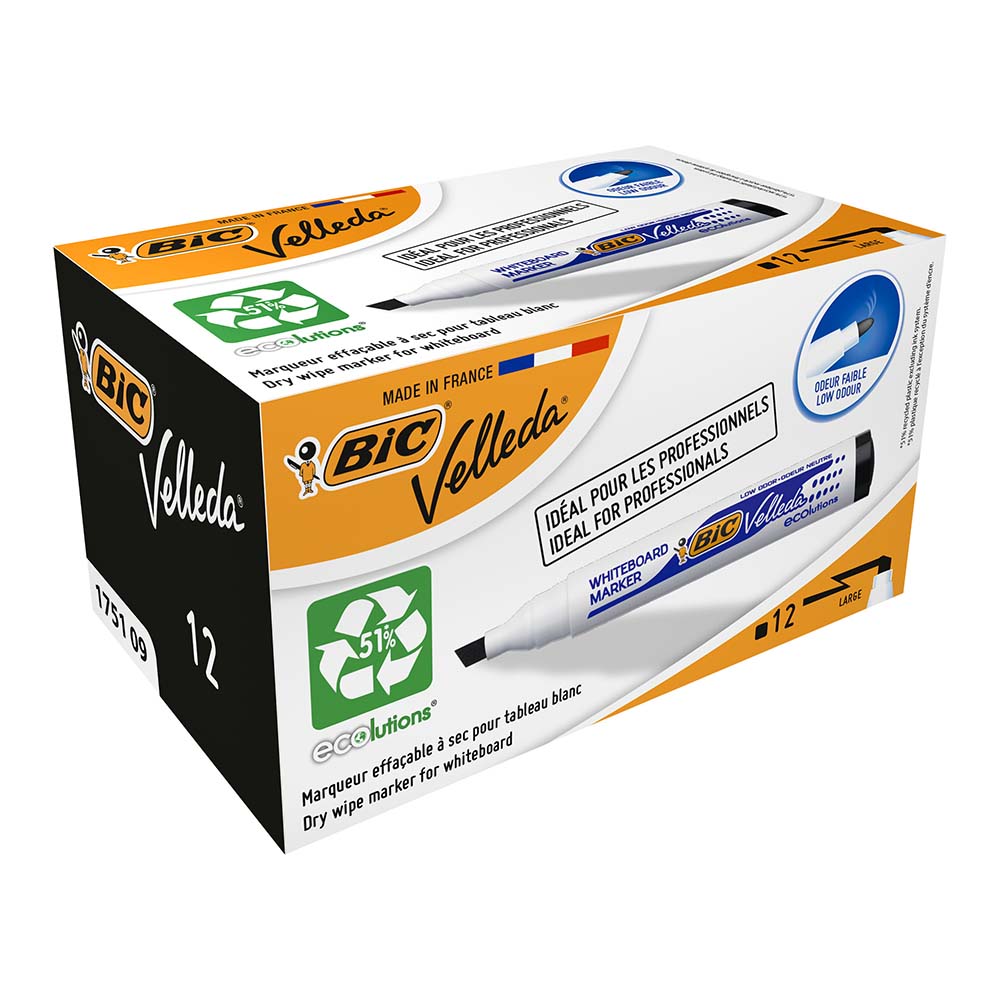 BİC VELLEDA TAHTA KALEMİ 1751 SİYAH 525828