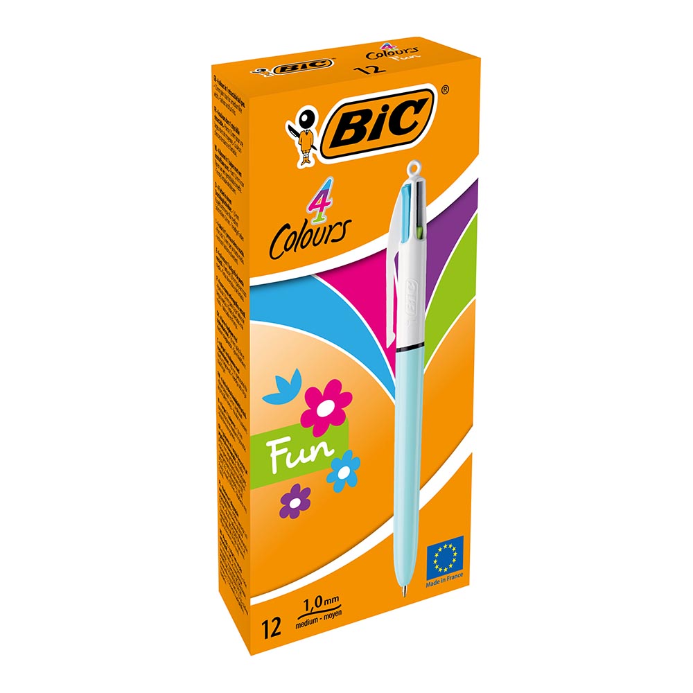 BİC 4 COLOURS TÜKENMEZ KALEM FASHION 887777/982870