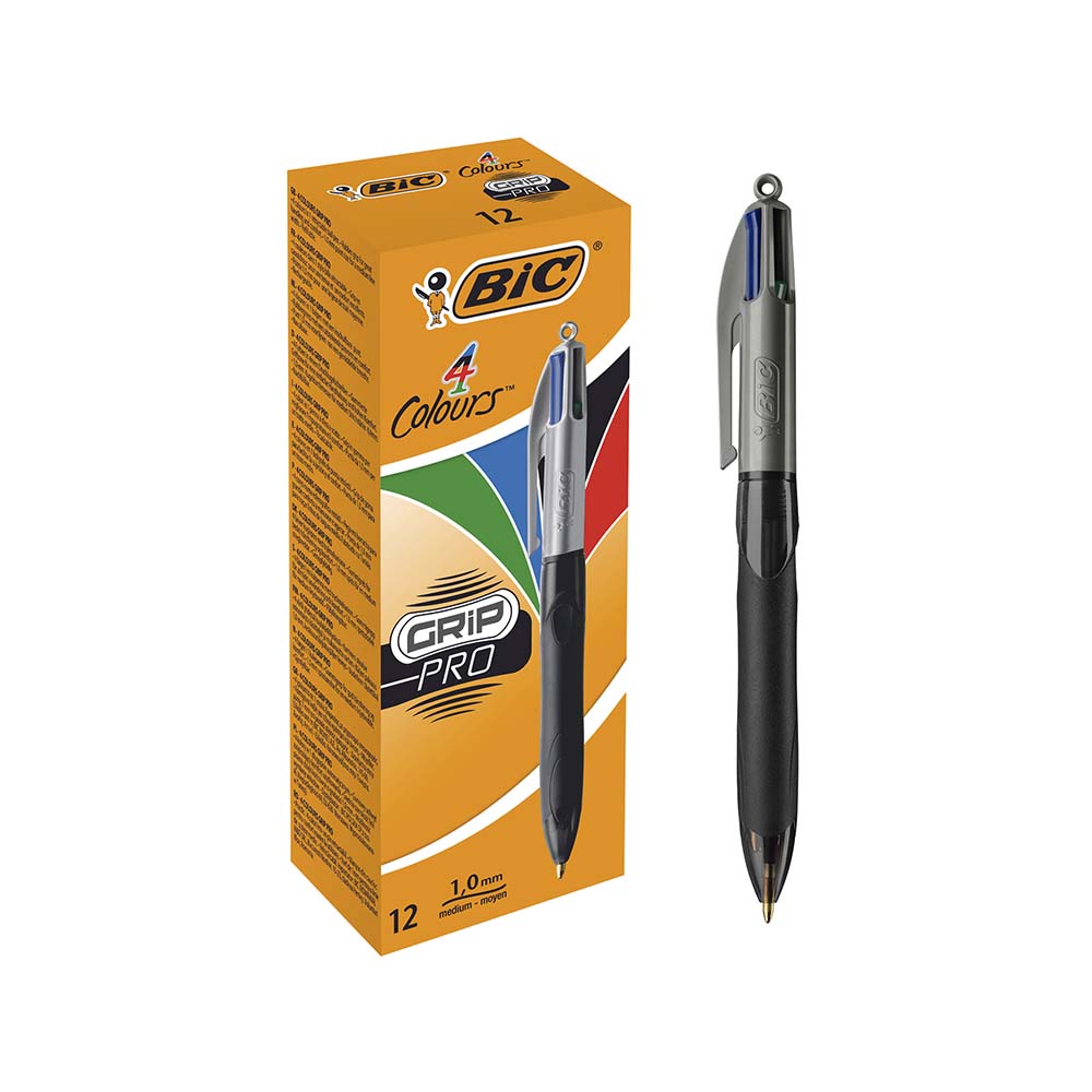 BİC 4 COLOURS TÜKENMEZ KALEM GRIP PRO 8922931