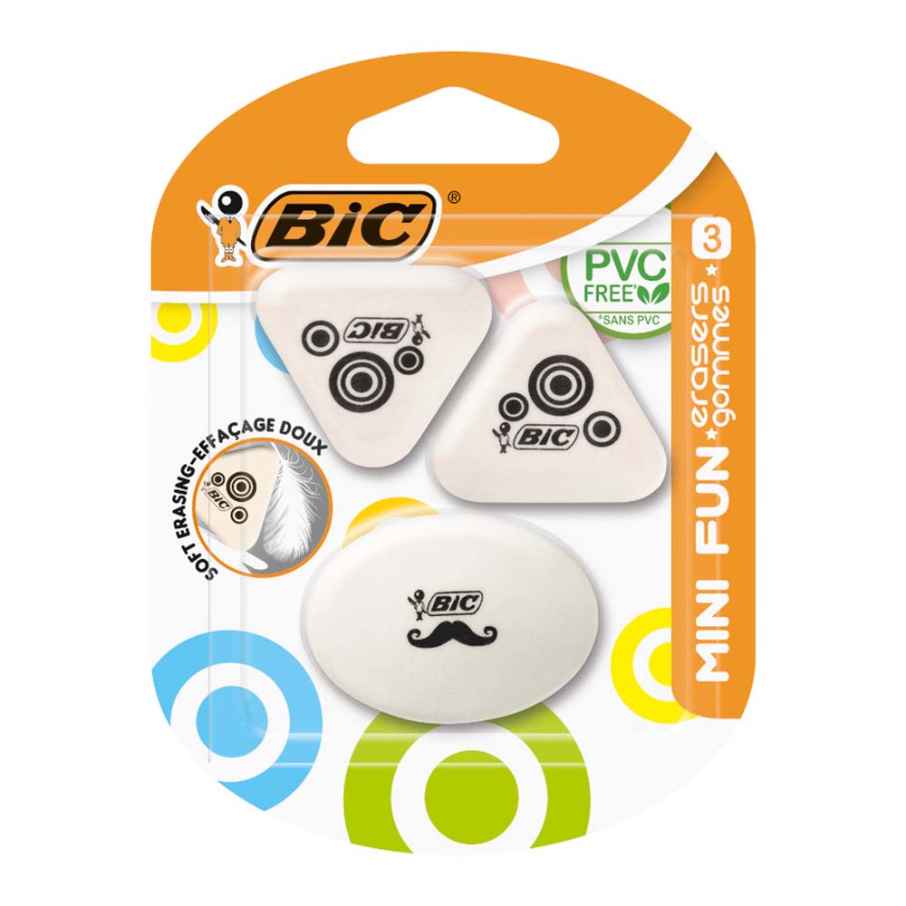 BİC MINI FUN SİLGİ 3LÜ BLS 927870