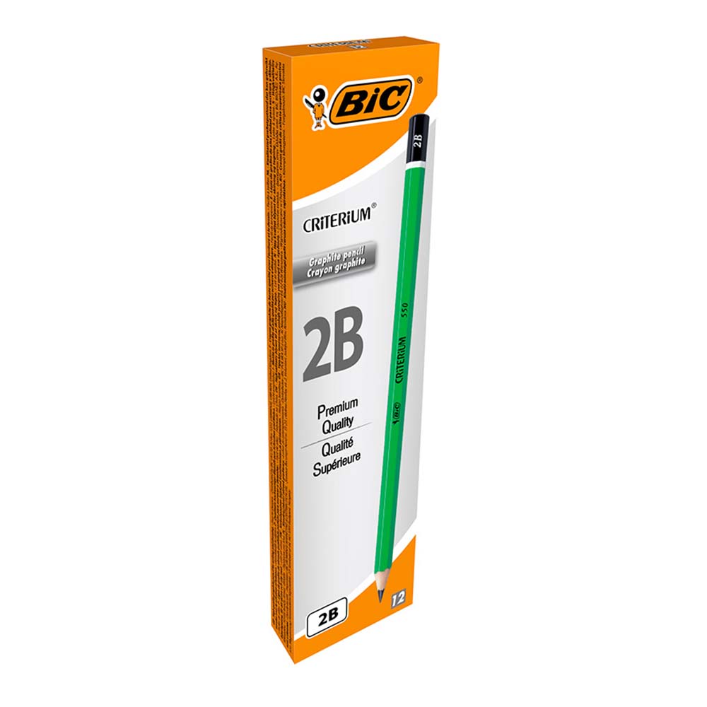 BİC CRITERIUM 550 DERECELİ KALEM 2B 12Lİ 857585