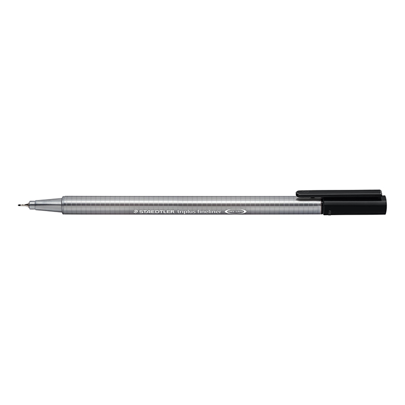 STAEDTLER 334-9 TRİPLUS FİNELİNER KEÇELİ SİYAH