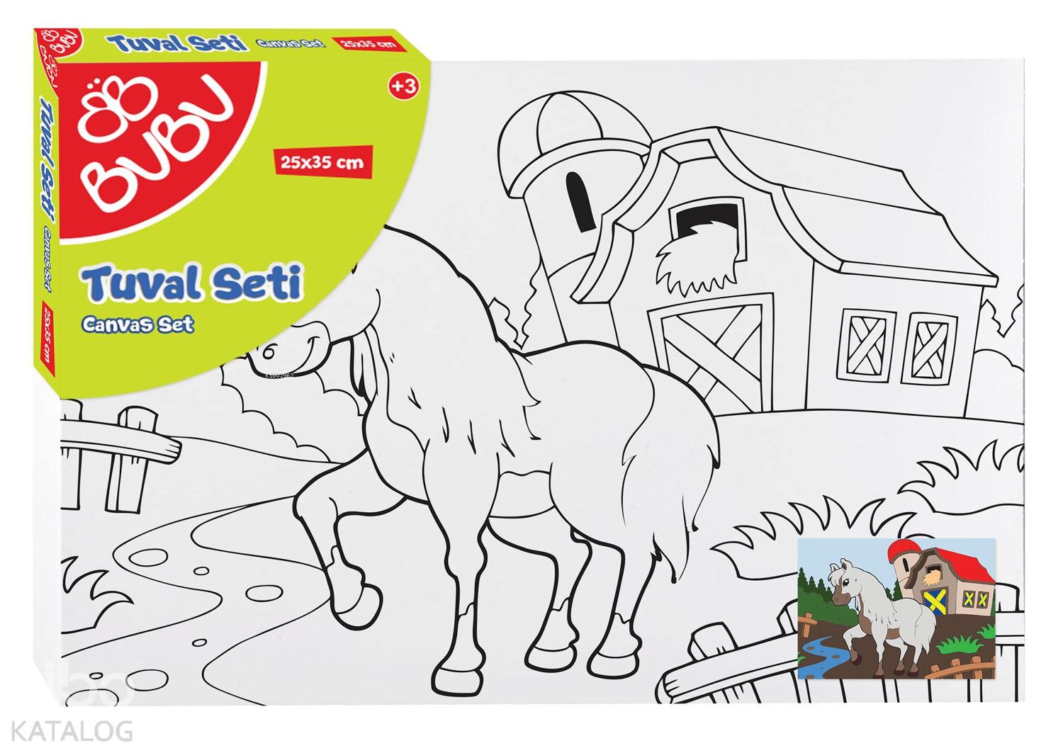 BU-BU TU0017 25X35 DESENLİ TUVAL