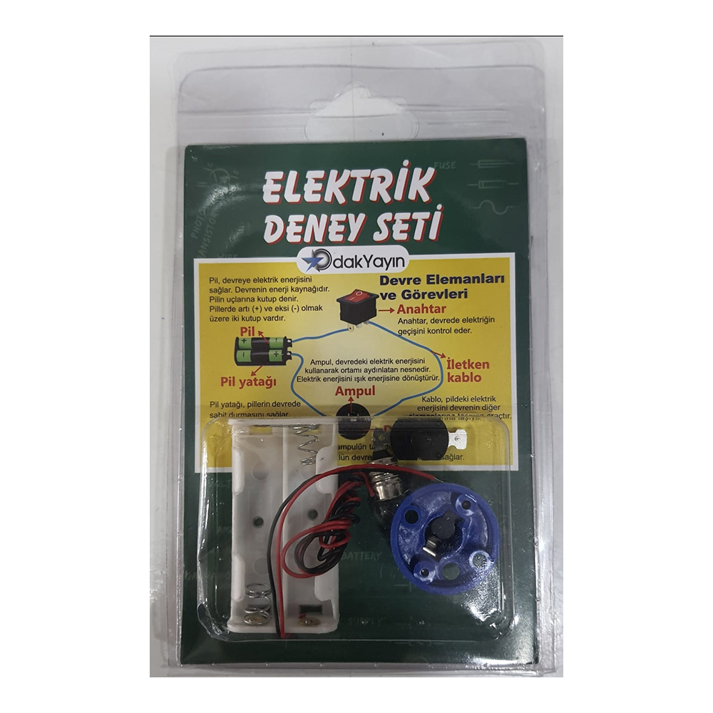 ODAK HOBİ 001 ELEKTRİK DENEY SETİ