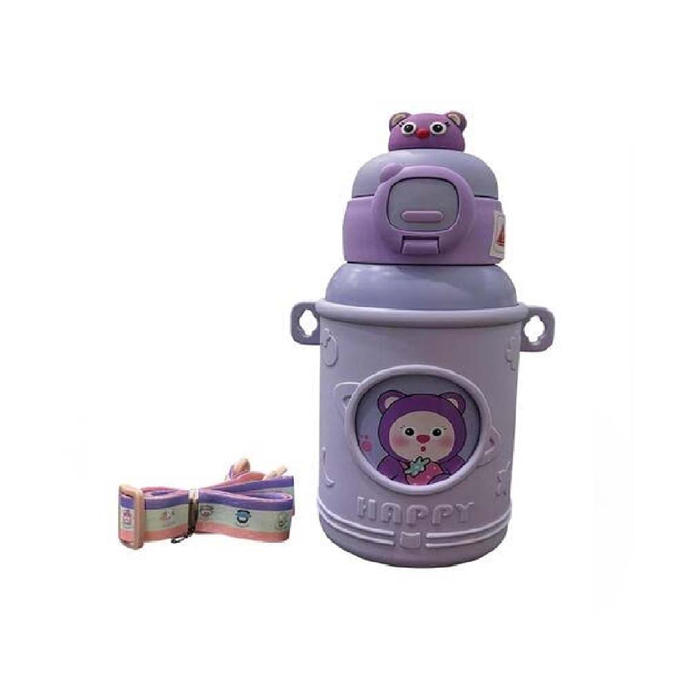 NOKİ T0149-100 MATARA ÇELİK 460ML MOR