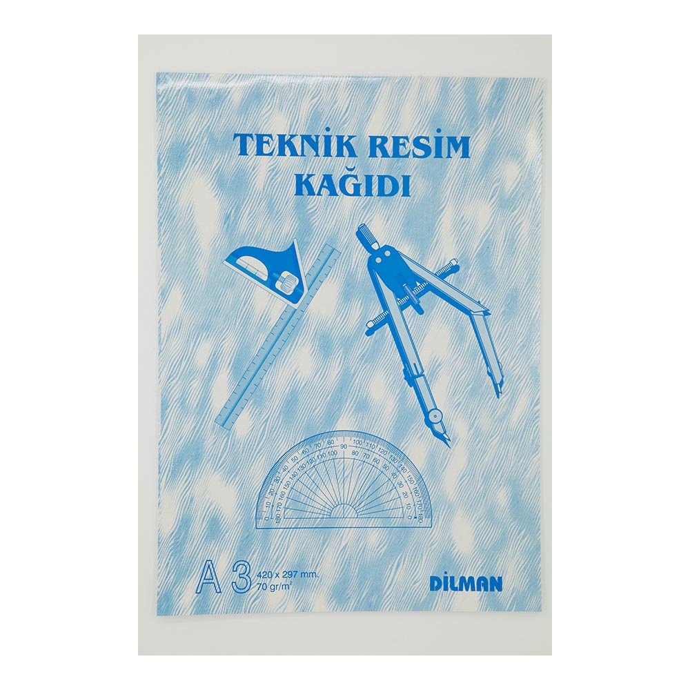 DİLMAN 2114 TEKNİK RESİM KAĞIDI A3 DİKEY