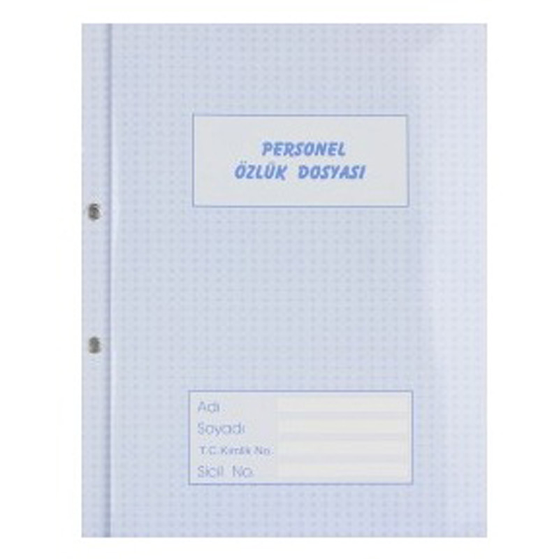 DİLMAN 9214 PERSONEL ÖZLÜK DOSYASI