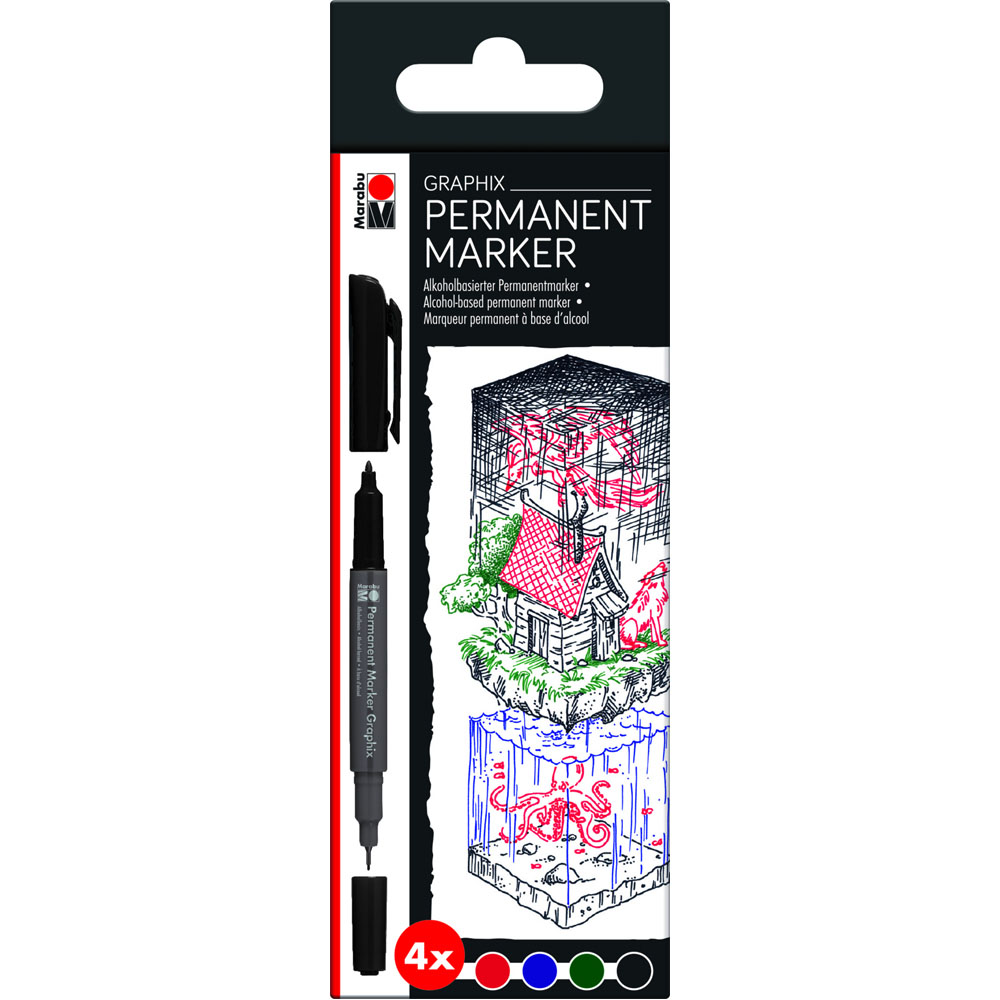 PONART MARABU PERMANENT MARKÖR GRAPHİX ONCE UPON A TİME