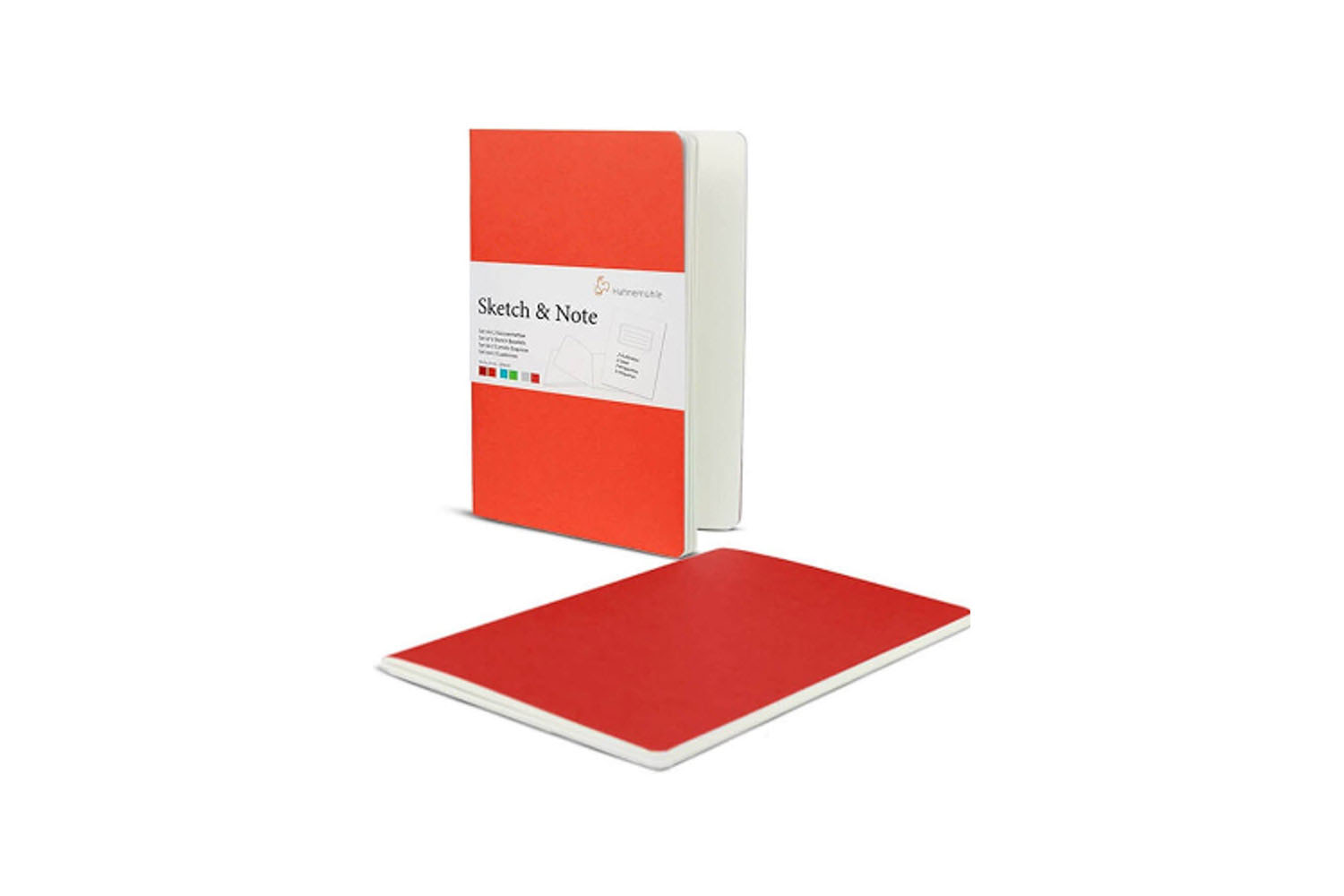 PONART HM10-628-872 SKETCH NOTE A4 125GR 20YP KIRMIZI İKİLİ