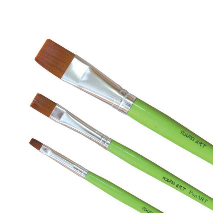 PONART PF7210-6 DÜZ SENTETİK FIRÇA