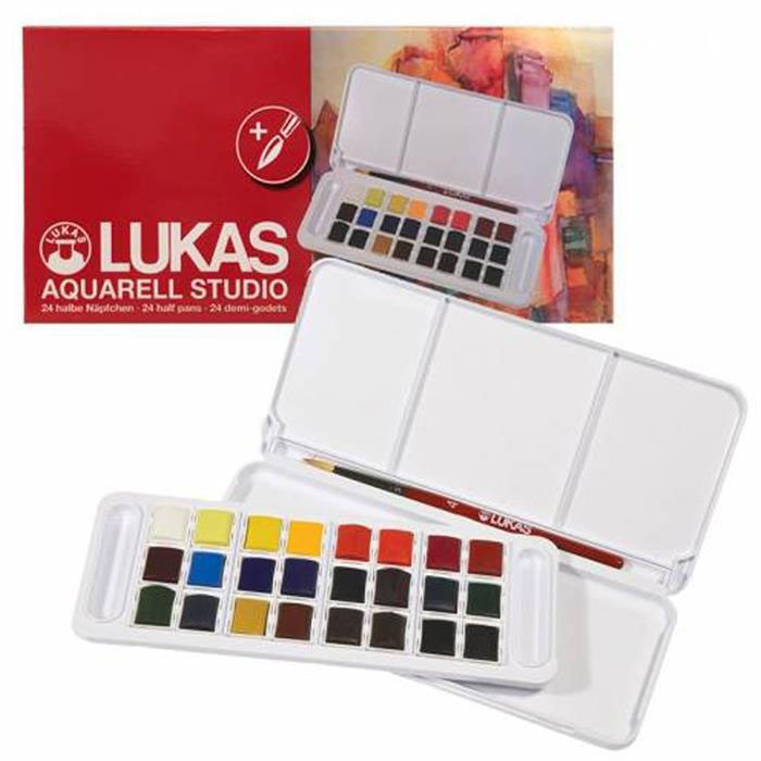 PONART LKT-6856 STUDİO AQUARELL SET 24 RENK