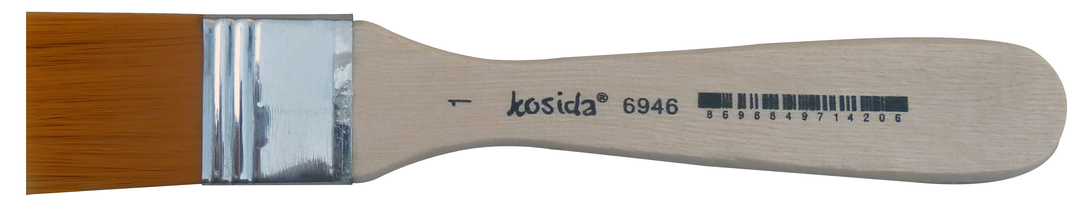 KOSİDA KF6946-1 SENTETİK ZEMİN FIRÇASI KISA SAPLI NO:1