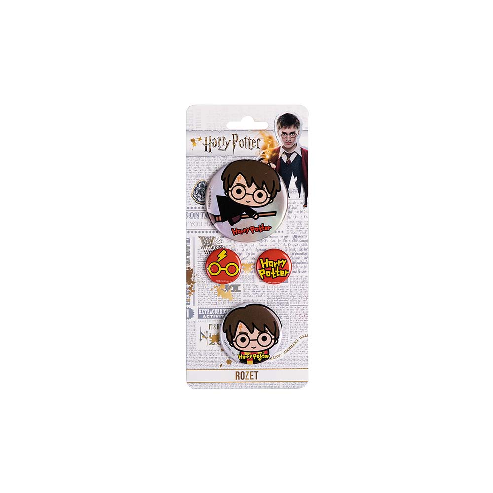 DÖNMEZ 306 11 00 ROZET 4LÜ SET KRŞ BOY HARRY POTTER